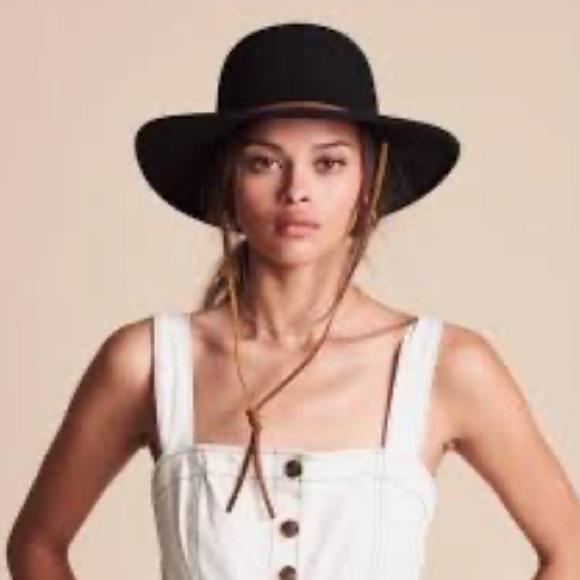 Brixton Accessories - Brixton black 100 percent wool hat